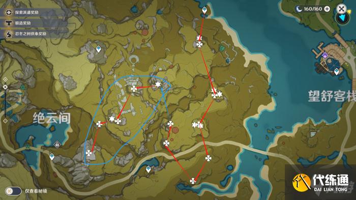 原神甘雨突破材料收集攻略 清心+琉璃袋采集路线推荐