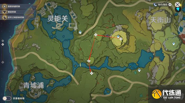 原神甘雨突破材料收集攻略 清心+琉璃袋采集路线推荐