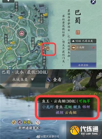 《天涯明月刀手游》鱼王