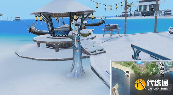 《天谕》手游汐族少女渲儿坐标位置介绍