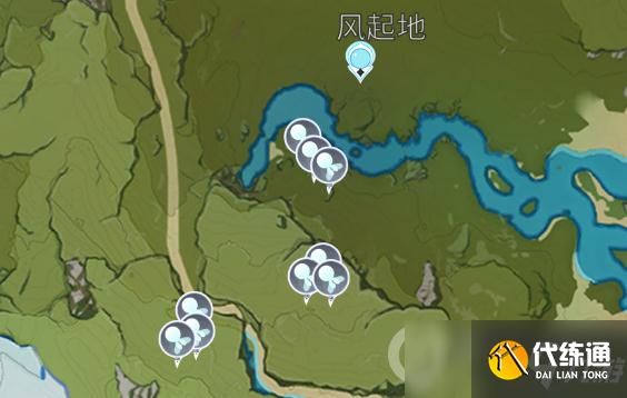 原神风种子位置