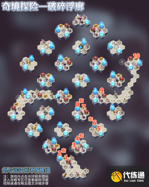 剑与远征新奇境破碎浮廊通关攻略详细步骤解析