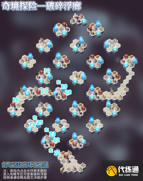剑与远征新奇境破碎浮廊通关攻略详细步骤解析