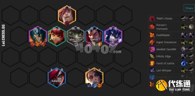 lol云顶之弈11.6六福星阵容怎么玩 六福星奥拉夫最新阵容装备搭配