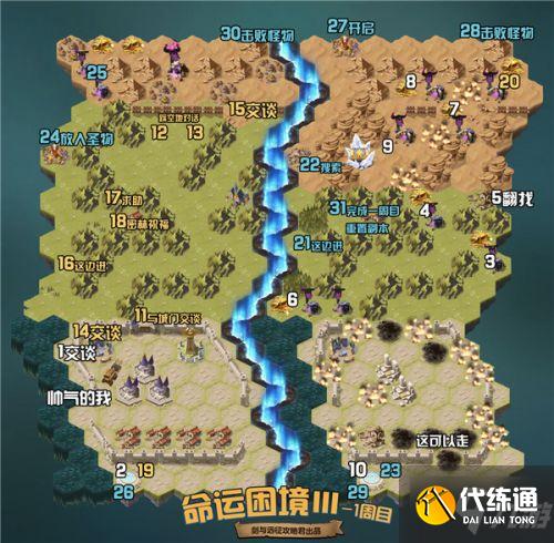 剑与远征命运困境3副本怎么玩 命运困境Ⅲ通关路线图分享