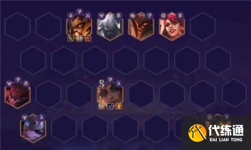 LOL云顶之弈11.7版本最新六战神阵容介绍