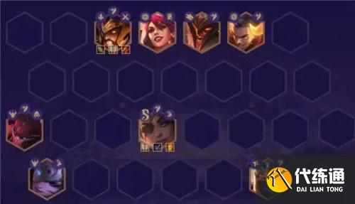 LOL云顶之弈11.7版本最新六战神阵容介绍