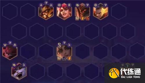 LOL云顶之弈11.7版本最新六战神阵容介绍