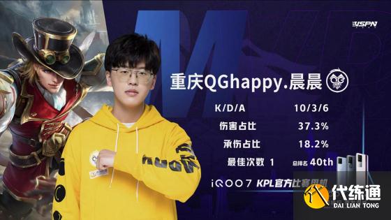 王者荣耀KPL：连败后的起势！KSG战胜重庆QGhappy斩获两连胜