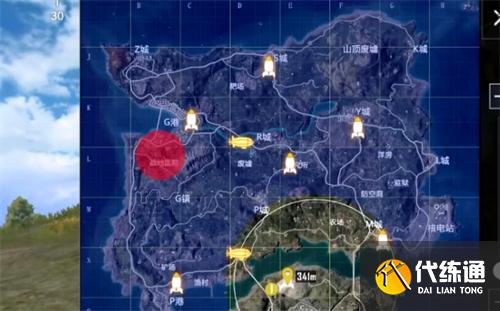 和平精英上太空的火箭在哪里