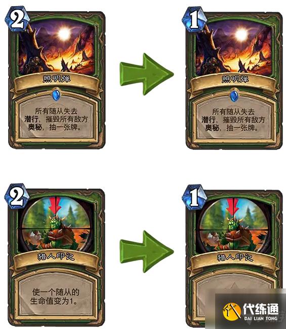 《炉石传说》20.0版本卡牌平衡性调整一览