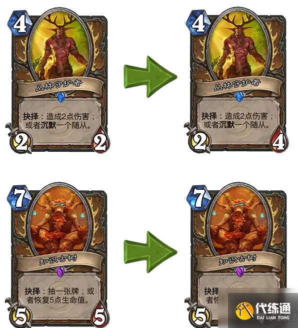 《炉石传说》20.0版本卡牌平衡性调整一览