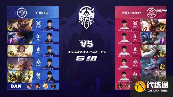 王者荣耀KPL：清清无敌关羽一刀秒双C，广州TTG战胜武汉eStarPro