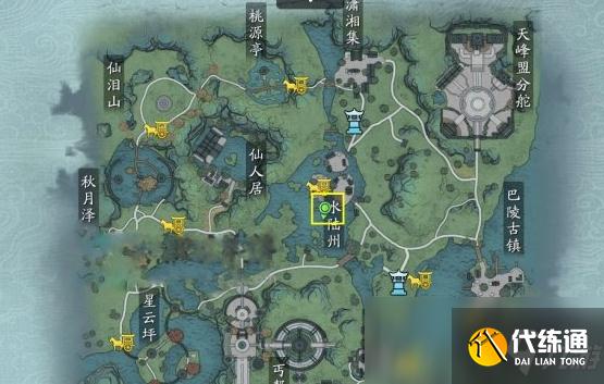 《天涯明月刀手游》鲥鱼垂钓位置介绍