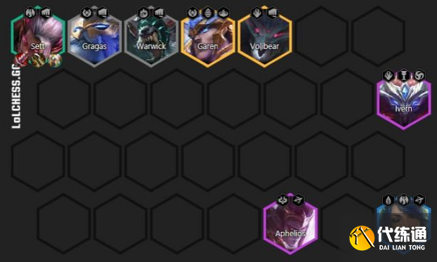 lol云顶之弈11.9版本4斗3龙烂分流阵容攻略