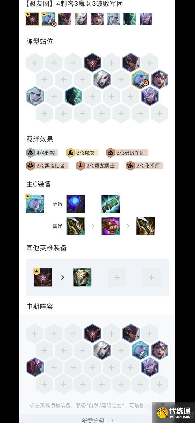 《云顶之弈》自创黑马吃鸡阵容介绍