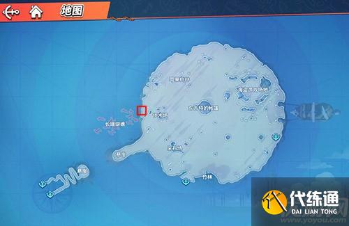 航海王热血航线长环岛的宝藏位置分享 长长的珊瑚礁在哪