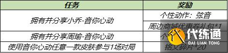 王者荣耀音你心动皮肤个性动作弦音奏雅怎么获得 弦音奏雅获取方法