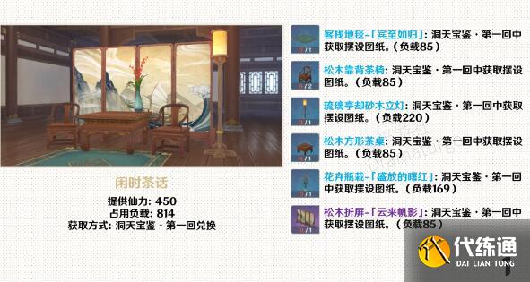 原神家园套装摆件图纸获取方式 原神家园套装摆件图纸获取方式