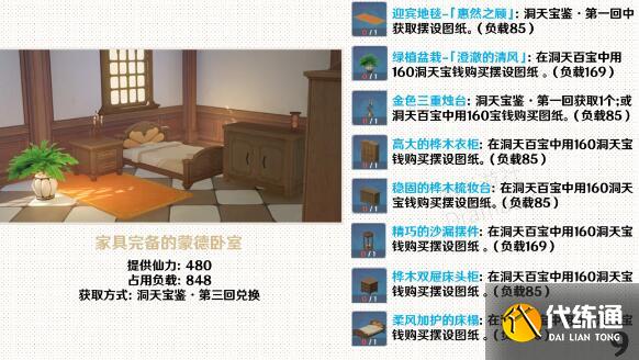 原神家园套装摆件图纸获取方式 原神家园套装摆件图纸获取方式