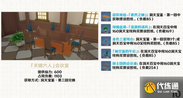 原神家园套装摆件图纸获取方式 原神家园套装摆件图纸获取方式