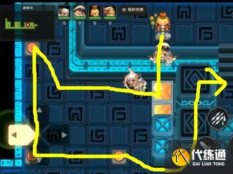 坎公骑冠剑迷宫49攻略 迷宫49层怎么过[多图]图片2