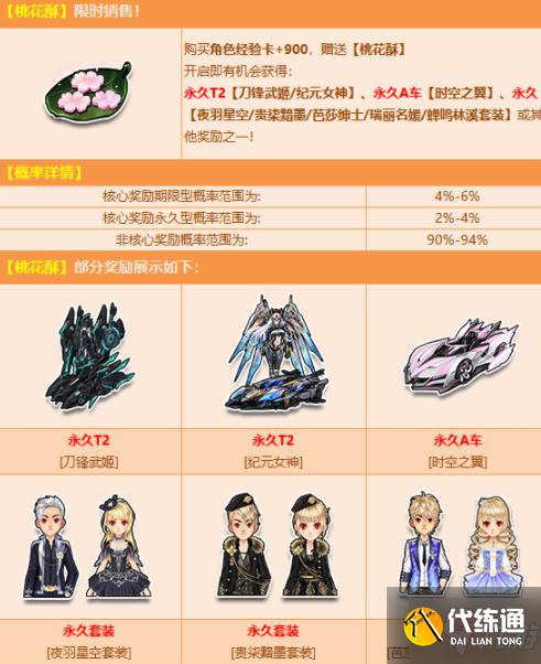 《QQ飞车》桃花酥活动