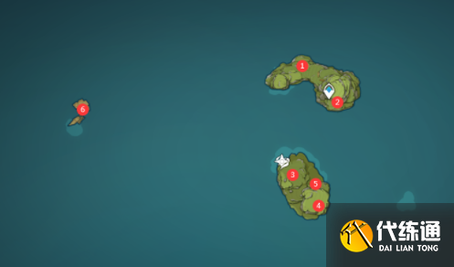 原神海岛怎么100%探索？原神海岛全资源地点位置