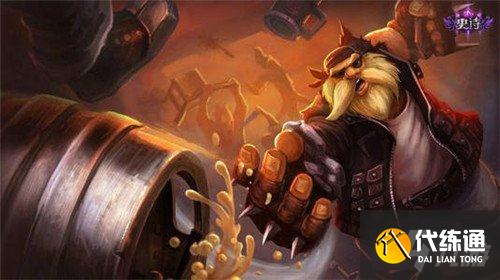 LOL手游酒桶上单不灭打法特点 酒桶上单不灭打法对线技巧