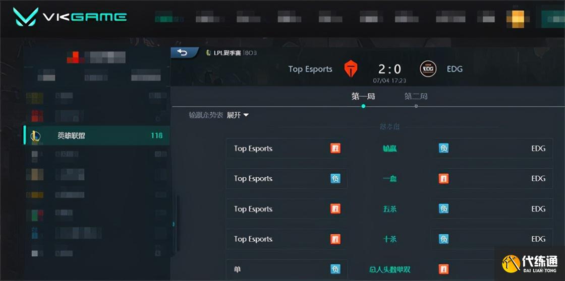 LOL-LPL：Qingtian盲僧闪R踢回韦鲁斯，TES2-0击碎EDG不败金身