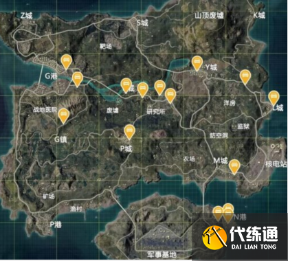 和平精英车库位置在哪 车库位置分布图 和平精英车库位置在哪 车库位置分布图