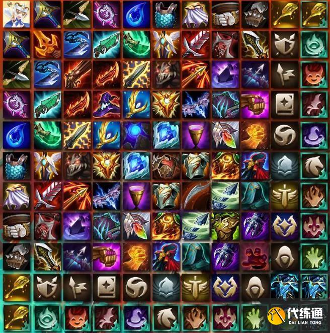 云顶之弈11.14最新装备高清合成图分享