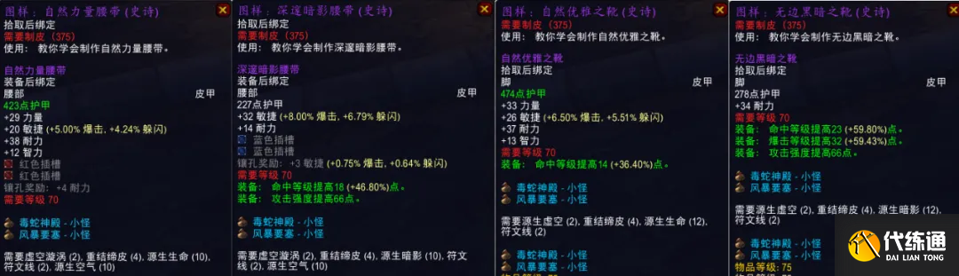 魔兽世界TBC怀旧服:P2新增制造业装备一览,总有一件是你毕业的