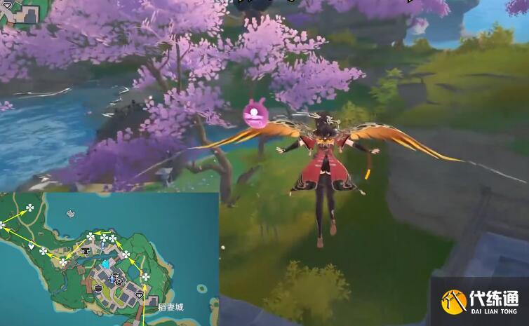 原神绯樱绣球多久刷新？原神绯樱绣球刷新位置在哪？