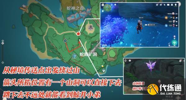 原神鲸井小弟手鞠在哪 鲸井小弟位置分布大全[多图]图片3