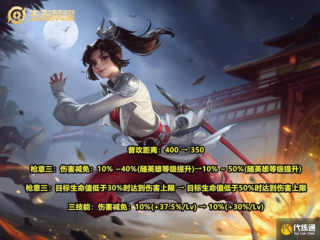 《王者荣耀》7月28日哪些英雄被调整了