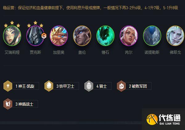 云顶之弈S5.5铁甲骑士武器阵容 云顶之弈S5.5铁甲骑士武器阵容