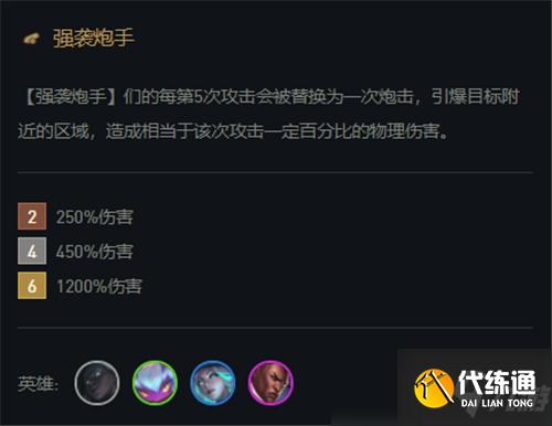 lol云顶之弈11.15版本最强阵容 卢锡安强袭炮手火力全开