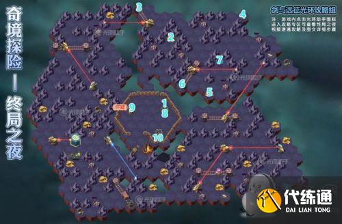 剑与远征终局之夜攻略 奇境探险终局之夜怎么过/阵容路线图