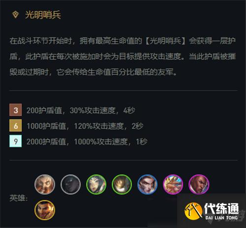 云顶之弈11.15娱乐转职黑科技 九光明哨兵强度离谱