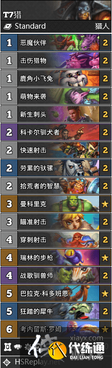 炉石传说暴风城下的集结卡组大全 暴风城下的集结全职业最强卡组汇总 炉石传说暴风城下的集结卡组大全 暴风城下的集结全职业最强卡组汇总