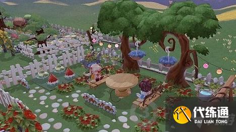 摩尔庄园手游七夕约会花园怎么设计 七夕约会花园设计思路