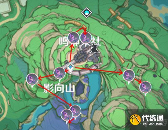 《原神》鸣草哪里多 鸣草位置分布一览