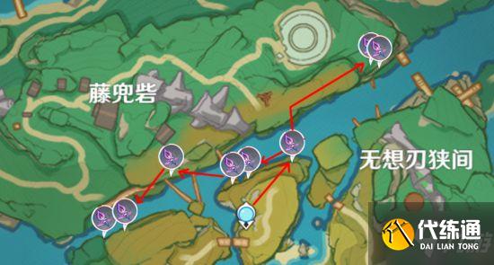 《原神》鸣草哪里多 鸣草位置分布一览