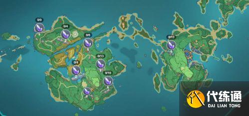 原神晶化骨髓位置大全 原神晶化骨髓最速采集路线推荐