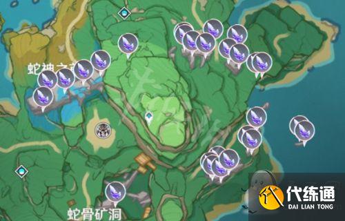 原神晶化骨髓位置分布图 晶化骨髓有什么用/早柚突破材料采集路线 原神晶化骨髓位置分布图 晶化骨髓有什么用/早柚突破材料采集路线