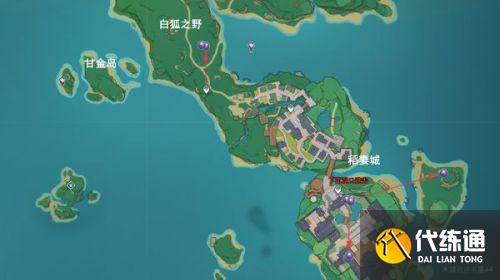 原神稻妻城紫晶块采集路线分享 稻妻城紫晶块最速采集攻略 原神稻妻城紫晶块采集路线分享