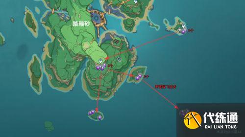 原神稻妻城紫晶块采集路线分享 稻妻城紫晶块最速采集攻略 原神稻妻城紫晶块采集路线分享