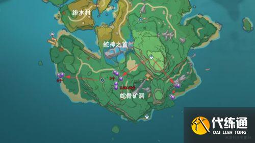原神稻妻城紫晶块采集路线分享 稻妻城紫晶块最速采集攻略 原神稻妻城紫晶块采集路线分享