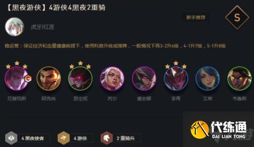 云頂之弈11.16最新陣容：11.6最強S級陣容推薦